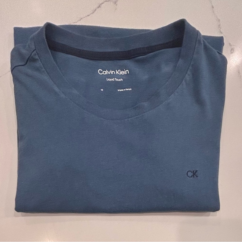 Calvin Klein Blue Short Sleeve Tee